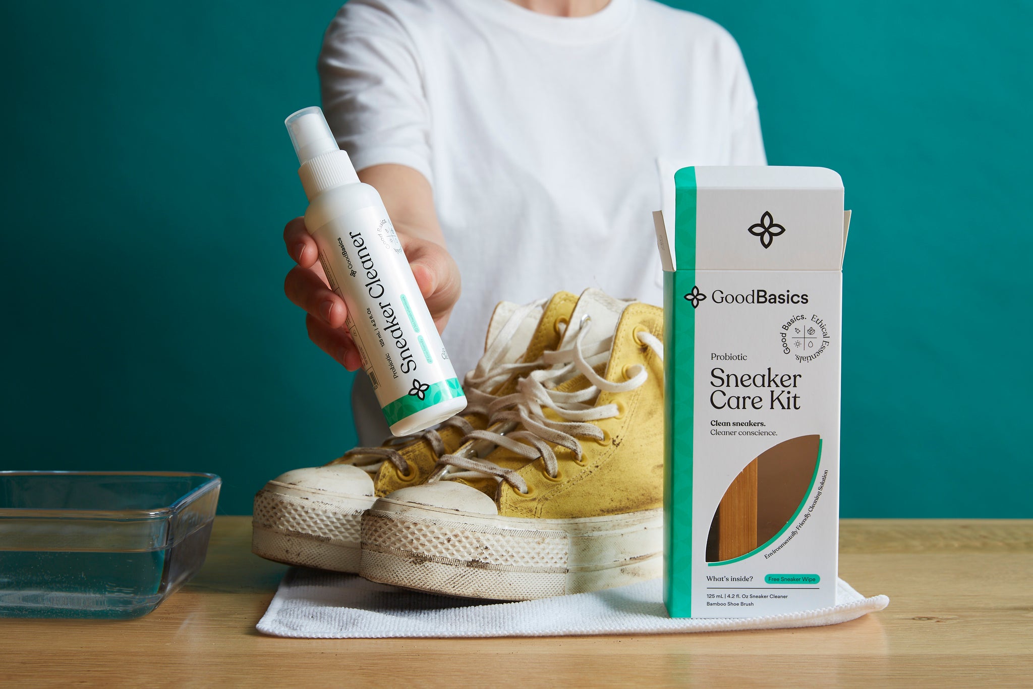 Toxin-free freshness: Introducing the GoodBasics Sneaker Care Kit